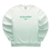 Camisola com letras em gradiente “Verde Branco”