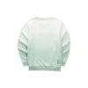 Camisola com letras em gradiente “Verde Branco”