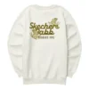 Camisola com letras impressas “White Gold”