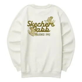 Camisola com letras impressas “White Gold”