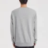 Camisola com logótipo estampado “Preto Cinza Branco Roxo”
