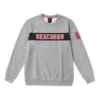 Camisola de malha com estampado Alphabet da Skechers para homem, cinzenta