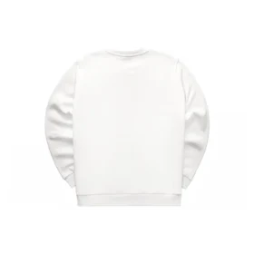 Camisola de malha com gola redonda e logótipo “Branco Vermelho Azul”