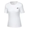 Camisola de malha para corrida de manga curta Branco