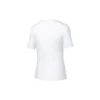 Camisola de malha para corrida de manga curta Branco
