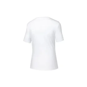 Camisola de malha para corrida de manga curta Branco