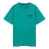 Camisola de manga curta com gola redonda Skechers para homem, azul