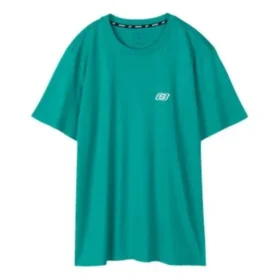 Camisola de manga curta respirável Skechers para homem com estampado solto, azul Camisola de manga curta respirável Skechers para homem com estampado solto, azul