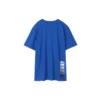 Camisola de manga curta Skechers para homem, azul