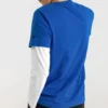 Camisola de manga curta Skechers para homem, azul
