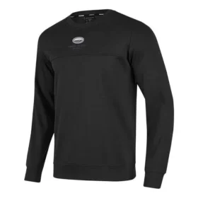 Camisola desportiva com gola redonda “Preto Branco”