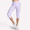 Capri de cintura alta com estampado GO FLEX Capri de cintura alta com estampado GO FLEX
