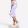 Capri de cintura alta com estampado GO FLEX Capri de cintura alta com estampado GO FLEX