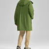 Casaco casual com capuz 2 em 1 “Verde Laranja”