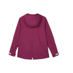 Casaco casual com capuz tecido com logótipo da série Stroll “Burgundy”