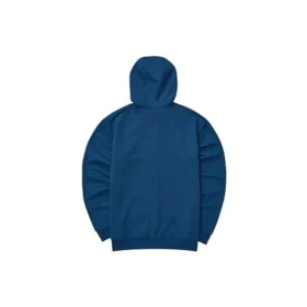 Casaco com capuz e fecho de correr da série Casual Colorida “Azul Laranja”