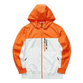 Casaco com capuz Skechers x SKX “Branco Laranja”