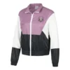 Casaco com fecho “Purple Black White”
