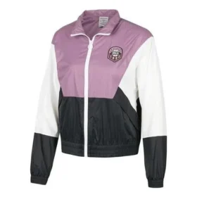Casaco com fecho “Purple Black White”