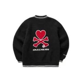 Casaco com logótipo Skechers x Tokidoki “Black Red”