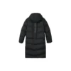 Casaco de penas casual comprido “Black”