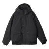 Casaco de penas com capuz, Waterproof e quente da série Lifestyle “Preto”