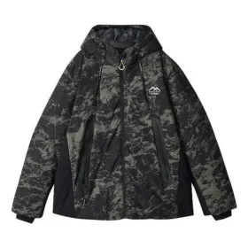 Casaco Quente Sport Camo “Preto Verde”