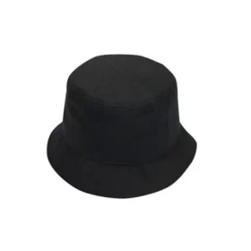 Chapéu de pescador tipo balde “Preto”
