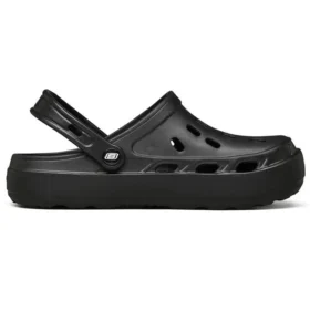 Chinelos desportivos minimalistas e confortáveis Swifters Preto puro