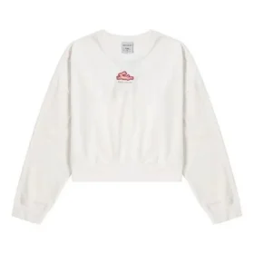 Coleção de Ano Novo Camiseta Casual de Manga Comprida “White Red”