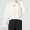 Coleção de Ano Novo Camiseta Casual de Manga Comprida “White Red”