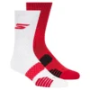 Conjunto de 2 pares de meias curtas de basquetebol de alto desempenho Conjunto de 2 pares de meias curtas de basquetebol de alto desempenho