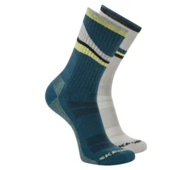 Conjunto de 2 pares de meias curtas de trilha para homem