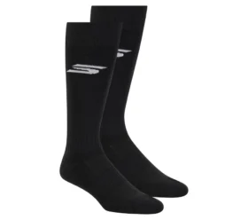 Conjunto de 2 pares de meias de futebol de desempenho para homem acima do joelho