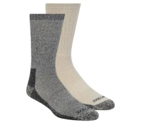 Conjunto de 2 pares de meias de lã para homem