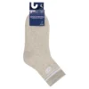 Conjunto de 3 pares de meias baixas femininas Varsity