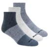 Conjunto de 3 pares de meias curtas com blocos de cor para homem Conjunto de 3 pares de meias curtas com blocos de cor para homem