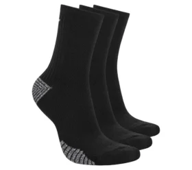 Conjunto de 3 pares de meias curtas femininas Half Terry
