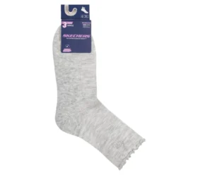 Conjunto de 3 pares de meias curtas femininas Lettuce