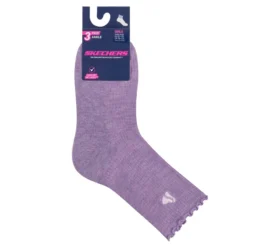 Conjunto de 3 pares de meias curtas Lettuce para crianças