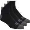 Conjunto de 3 pares de meias curtas masculinas em malha felpuda Conjunto de 3 pares de meias curtas masculinas em malha felpuda