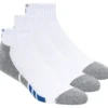 Conjunto de 3 pares de meias curtas masculinas em malha felpuda Conjunto de 3 pares de meias curtas masculinas em malha felpuda