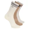 Conjunto de 3 pares de meias curtas masculinas Lifestyle Conjunto de 3 pares de meias curtas masculinas Lifestyle