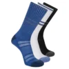 Conjunto de 3 pares de meias curtas refletoras de desempenho para homem Conjunto de 3 pares de meias curtas refletoras de desempenho para homem