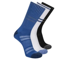 Conjunto de 3 pares de meias curtas refletoras de desempenho para homem Conjunto de 3 pares de meias curtas refletoras de desempenho para homem