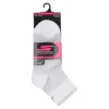 Conjunto de 3 pares de meias curtas refletoras de desempenho para mulher Conjunto de 3 pares de meias curtas refletoras de desempenho para mulher