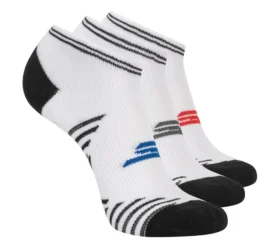 Conjunto de 3 pares de meias de corrida de cano baixo para homem