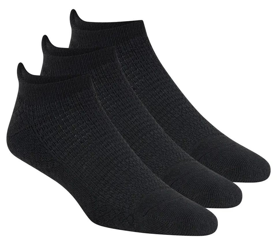 Conjunto de 3 pares de meias de corte baixo com textura para mulher Conjunto de 3 pares de meias de corte baixo com textura para mulher