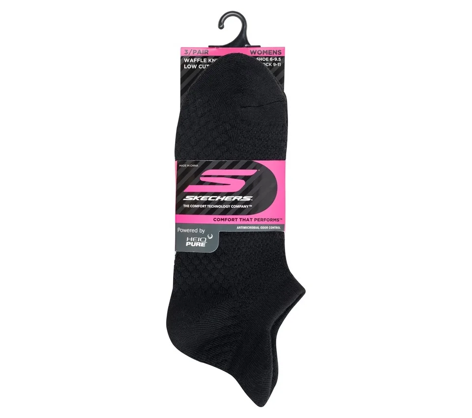 Conjunto de 3 pares de meias de corte baixo com textura para mulher Conjunto de 3 pares de meias de corte baixo com textura para mulher