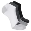 Conjunto de 3 pares de meias de felpa de cano baixo para homem Conjunto de 3 pares de meias de felpa de cano baixo para homem